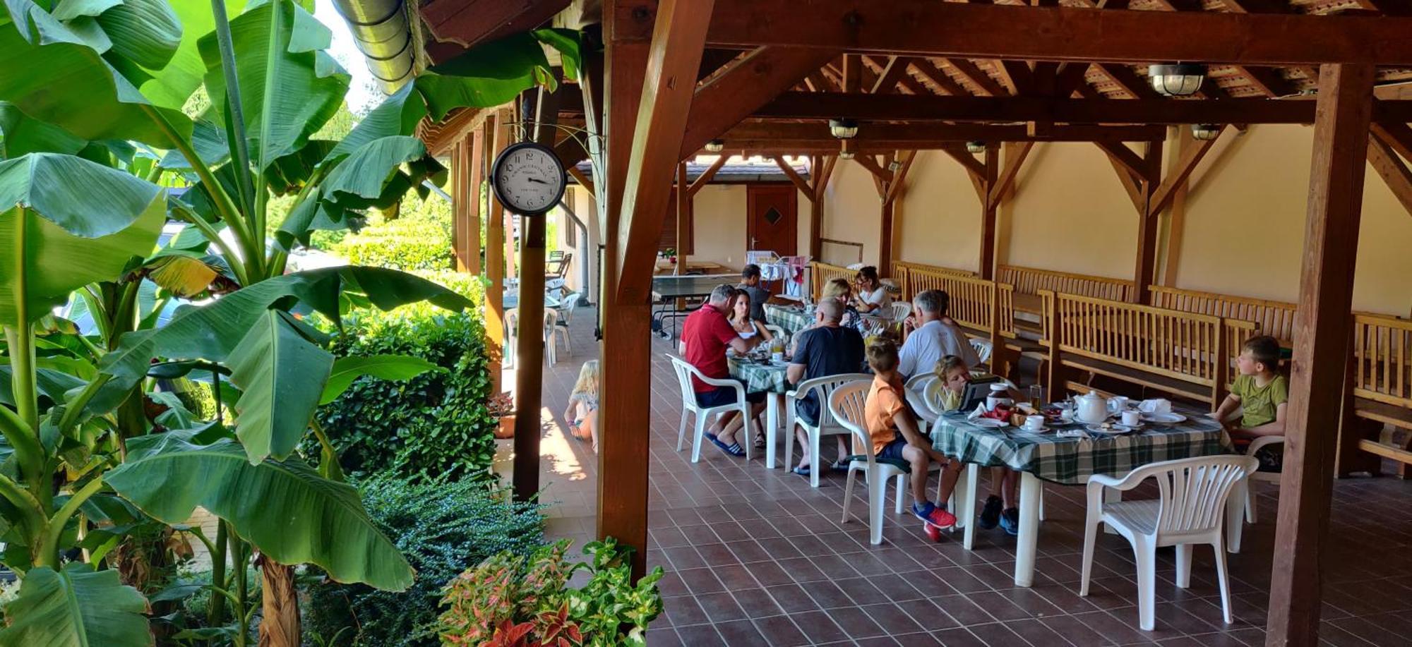 Korona Panzio Bed & Breakfast Balatonberény Exterior photo